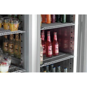 Armario Refrigerado Positivo Vidriado Inox - 922 L - Bartscher