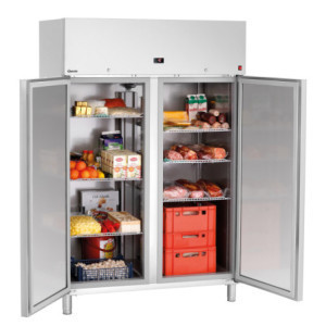 Armoire Réfrigérée Positive Inox - GN 2/1 - 1400 L - Bartscher
