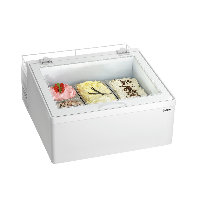 Vitrina para Helados para Colocar - 3 x 5 L - Bartscher Vitrina para Helados para Colocar - 3 x 5 L - Bartscher