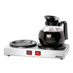 Chauffe Cafetière - 2 Plaques - Bartscher