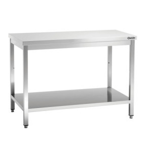 Mesa de Trabajo de Acero Inoxidable con Estante Inferior - P 700 mm - L 1400 mm - Bartscher