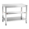 Estante para Mesa de Trabajo - P 700 mm - L 1000 mm - Bartscher
