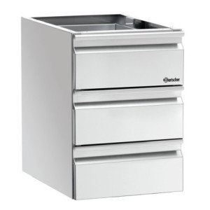 Columna Cajones 3 x GN 1/1 Mesa de Trabajo - Bartscher
