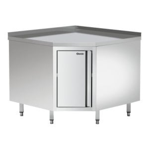 Mueble de Esquina en Inox - L 1000 x P 1000 mm - Bartscher