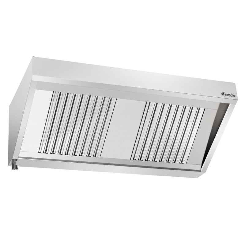 Campana de Pared con Motor e Iluminación - L 1400 x P 700 mm - Bartscher Campana de Pared con Motor e Iluminación - L 1400 x P 700 mm - Bartscher