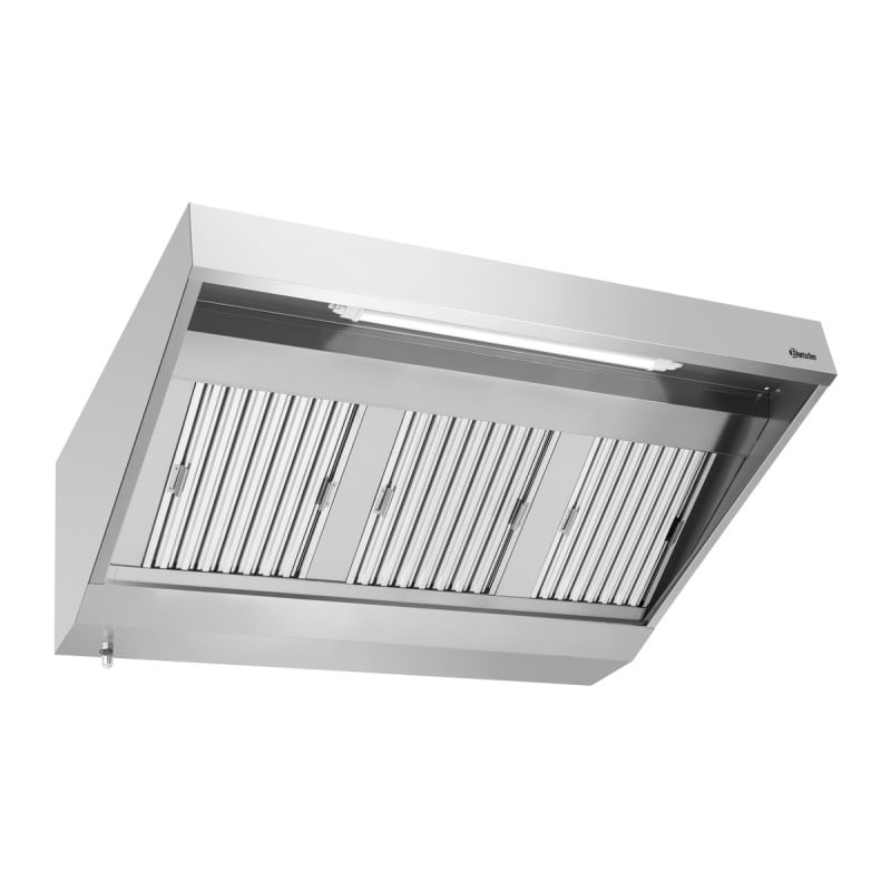 Campana de Pared con Motor e Iluminación - L 1500 x P 900 mm - Bartscher Campana de Pared con Motor e Iluminación - L 1500 x P 900 mm - Bartscher