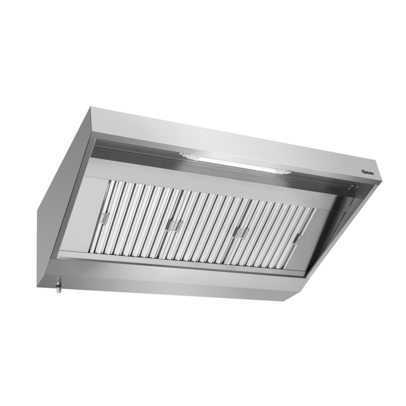 Hotte Murale avec Moteur et Eclairage - L 1600 x P 900 mm - Bartscher Hotte Murale avec Moteur et Eclairage - L 1600 x P 900 mm - Bartscher