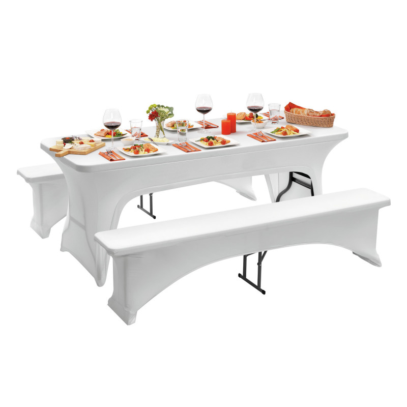 Juego de Fundas para Mesa y Banco Multiuso - Bartscher Juego de Fundas para Mesa y Banco Multiuso - Bartscher