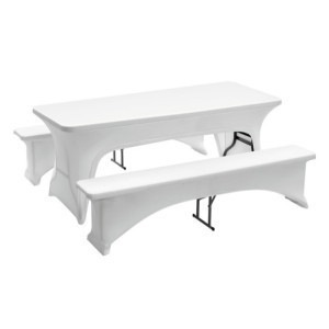 Juego de Fundas para Mesa y Banco Multiuso - Bartscher