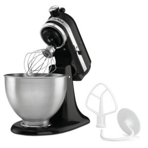 Bateador KitchenAid Negro - 4,28 L - Bartscher