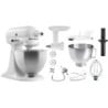 Batidora KitchenAid Blanca con Accesorios - 4,28 L - Bartscher