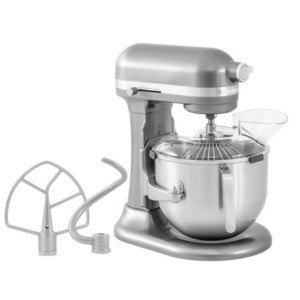 Batteur KitchenAid Argenté - 6,6 L - Bartscher