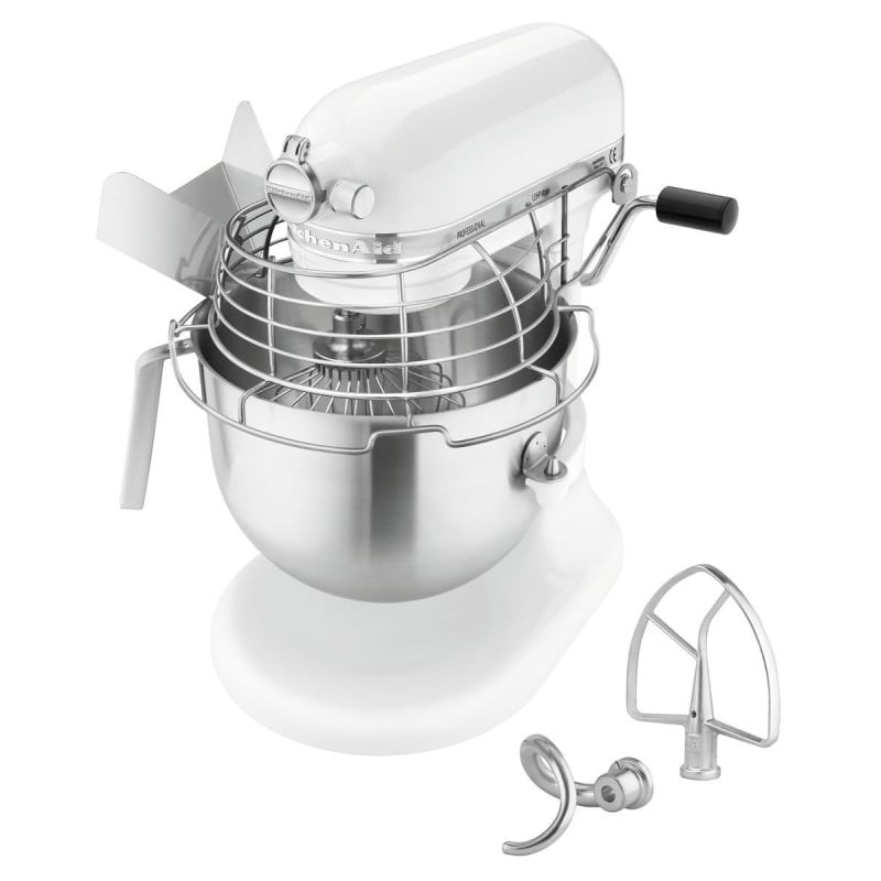 Batteur KitchenAid Blanc - 6,9 L - Bartscher Batteur KitchenAid Blanc - 6,9 L - Bartscher