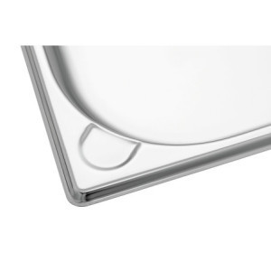 Bac Gastro GN 1/2 Basic Line - Profondeur 20 mm - 1,6 L - Bartscher