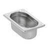 Bac Gastro GN 1/9 Basic Line - Profondeur 65 mm - 0,6 L - Bartscher