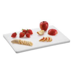 Tabla de cortar 400 x 300 mm - Blanca - 15 mm de grosor - Bartscher