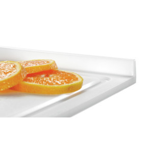 Plancha de Cortar 415 x 300 mm - Blanca - 10 mm de Espesor - Bartscher