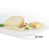 Tabla de cortar 325 x 265 mm - Blanca - 20 mm de grosor - Bartscher