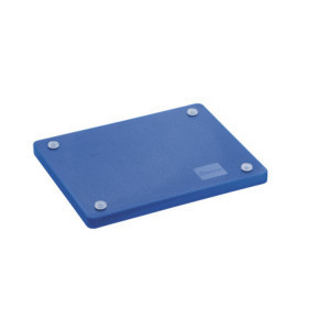 Tabla de cortar 325 x 265 mm - Azul - 20 mm de grosor - Bartscher