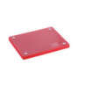 Tabla de cortar 325 x 265 mm - Rojo - 20 mm de grosor - Bartscher