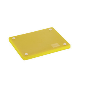 Tabla de cortar 325 x 265 mm - Amarillo - 20 mm de grosor - Bartscher