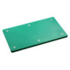 Tabla de cortar 530 x 325 mm - Verde - 20 mm de grosor - Bartscher