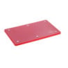Plancha de Cortar 530 x 325 mm - Rojo - 20 mm de Espesor - Bartscher
