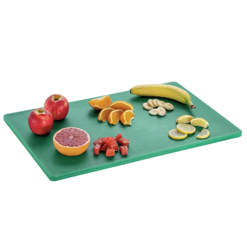 Tabla de Cortar 600 x 400 mm - Verde - 16 mm de Espesor - Bartscher