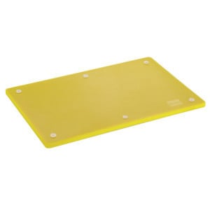 Tabla de cortar 600 x 400 mm - Amarillo - 16 mm de grosor - Bartscher