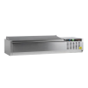 Saladette para Colocar Tapa Inox - Estática - 7 GN 1/4 - TEFCOLD