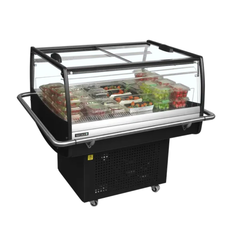 Refrigerador con Tapa Deslizante de Vidrio Plano - 105 L - TEFCOLD Refrigerador con Tapa Deslizante de Vidrio Plano - 105 L - TEFCOLD