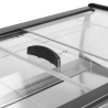 Refrigerador con Tapa Deslizante de Vidrio Plano - 105 L - TEFCOLD