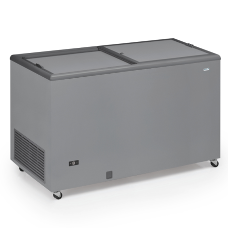 Congelador Arcón Profesional Inox y Tapa Opaca - 400 L