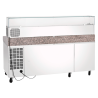 Mueble para Pizza Refrigerado con 2 Puertas y 7 Cajones