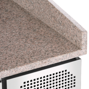 Mueble para Pizza Refrigerado con 2 Puertas y 7 Cajones