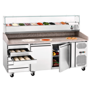 Saladette Refrigerada para Colocar - 10 x GN 1/4