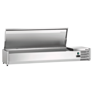 Saladette Refrigerada para Colocar Inox - 5 x GN 1/3 + 1 x GN 1/2