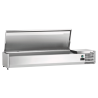 Saladette Refrigerada para Colocar Inox - 5 x GN 1/3 + 1 x GN 1/2