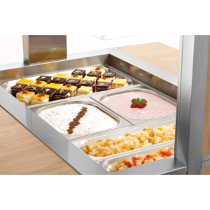 Chariot Buffet Caliente - 3 x GN 1/1