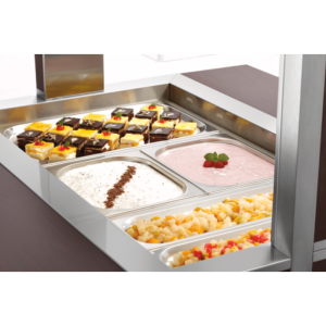 Chariot Buffet Caliente - 3 x GN 1/1