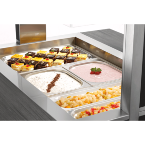 Chariot Buffet Caliente - 3 x GN 1/1