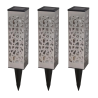 Balise Solaire Organic Inox - Lot de 3 - Lumisky