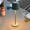 Lámpara de Mesa Táctil LED Kelly Olive con Bandeja de Carga - Lote de 6 - Lumisky