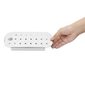 Escurridor de Inox - GN 1/4 - Gastronoble