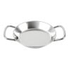 Mini Plato de Paella en Acero Inoxidable 120mm - Gastronoble