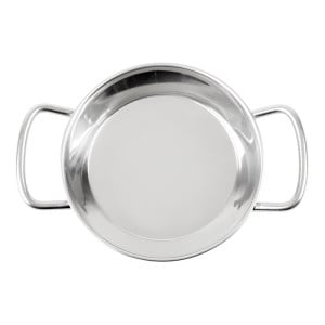 Mini Plato de Paella en Acero Inoxidable 120mm - Gastronoble