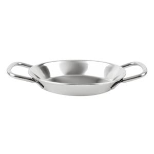 Mini Plato para Paella en Acero Inoxidable 150mm - Gastronoble