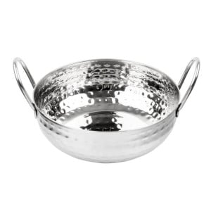 Plat Kadai Martillado en Inox Presentación de Mesa 170 mm - Gastronoble