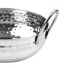 Hammered Stainless Steel Kadai Dish Table Presentation 170 mm - Gastronoble