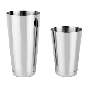 Shaker de Cóctel en Acero Inoxidable Tin On Tin 500ml/900ml - Gastronoble